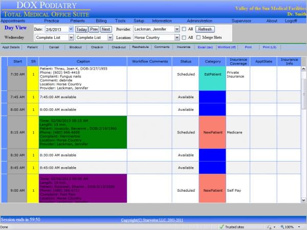 Podiatry Emr