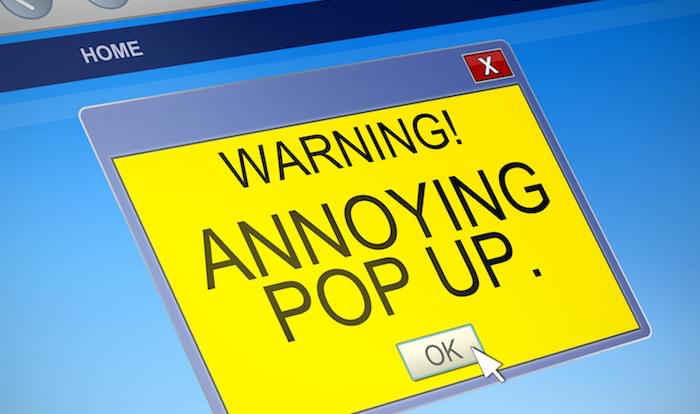 Google Will Penalize Sites That Have Terrible Pop-Ups