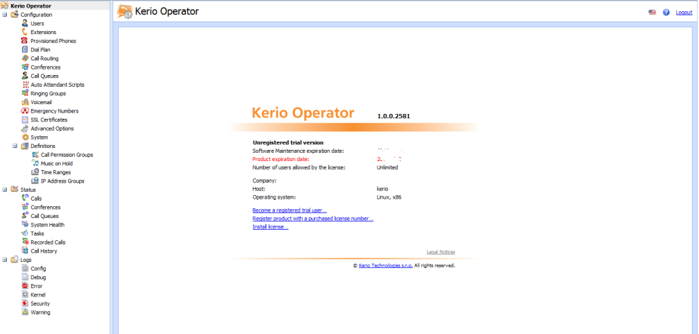 kerio software archive