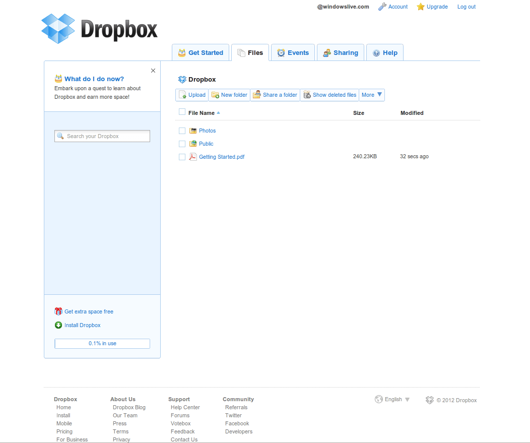 downloading Dropbox 185.4.6054
