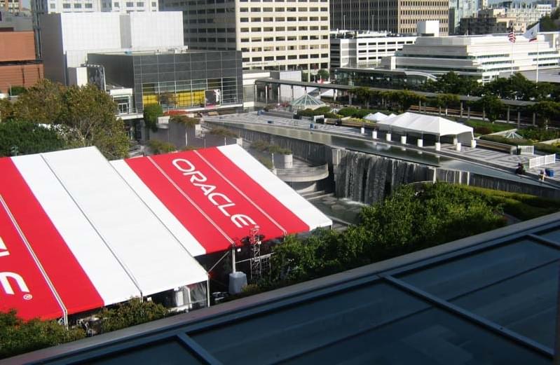 oracle openworld 2015 tent moscone center