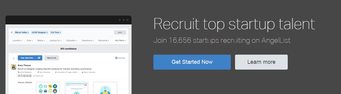 best job listing sites angellist