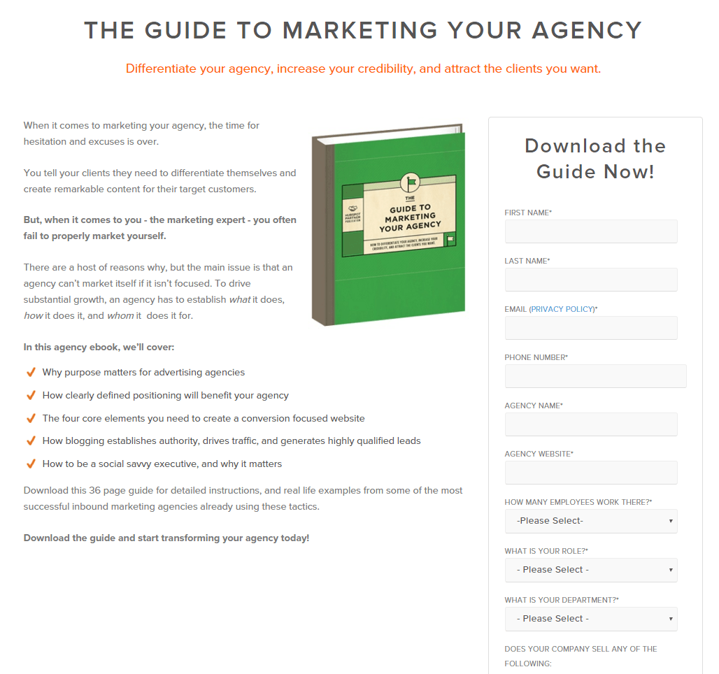 hubspot web form customer segmentation