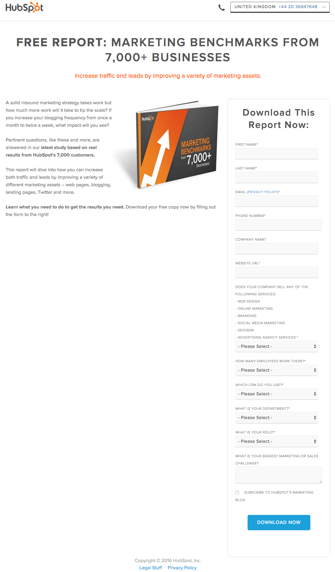 An example of "carrot content" from HubSpot. 