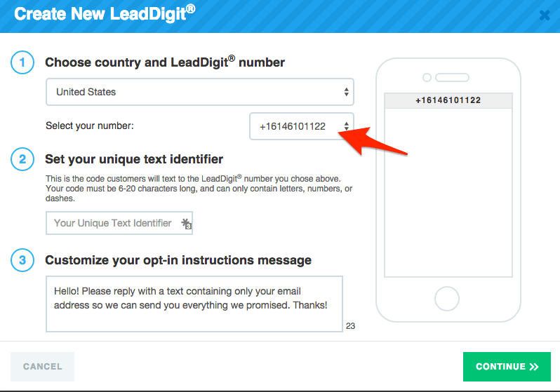 leadpages vs unbounce: LeadDigits screenshot