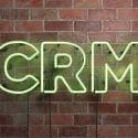 CRM neon sign