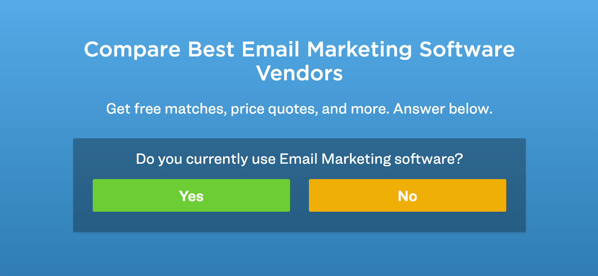choose an email marketing software