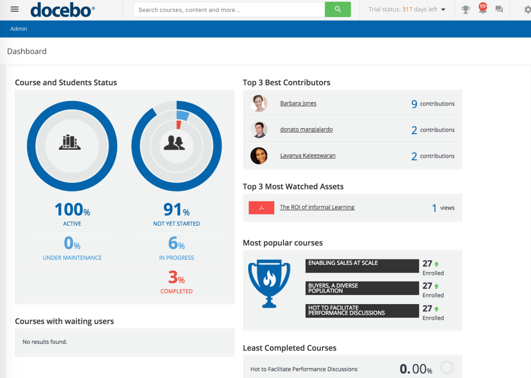 docebo social learning LMS.