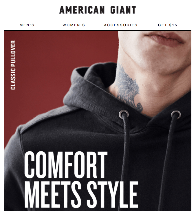 hero image for American Giant