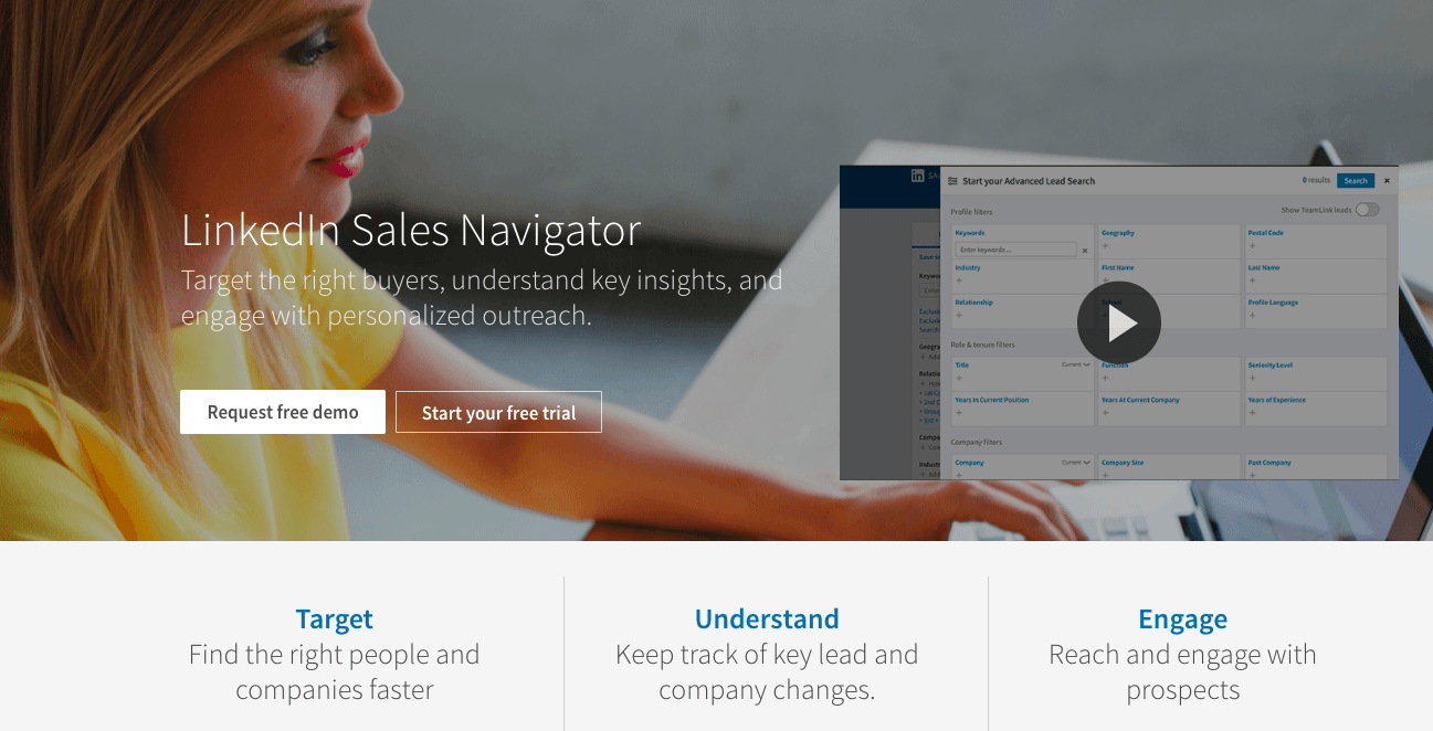 linkedin sales navigator