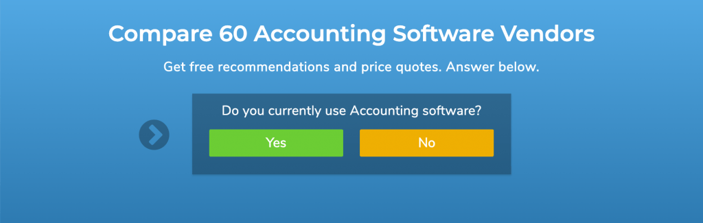 accounting product selection tool