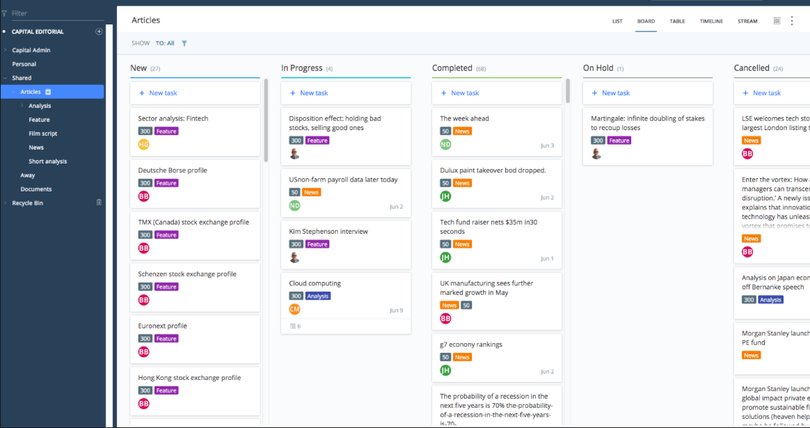 agile project management tools