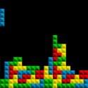 Tetris block falling down to fit in with blocks already in place