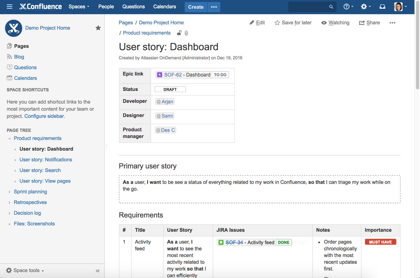 confluence vs dropbox paper pricing