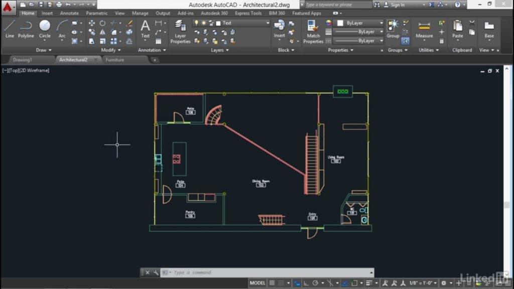 autocad CAD/CAM software screenshot