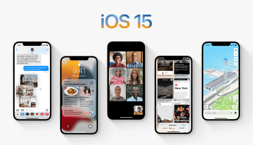 Apple iOS 15 will release new privacy features.