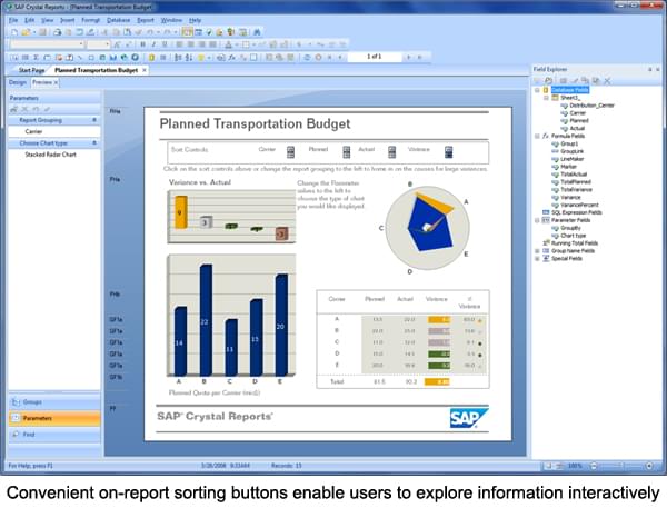 sap crystal reports 2013 new features