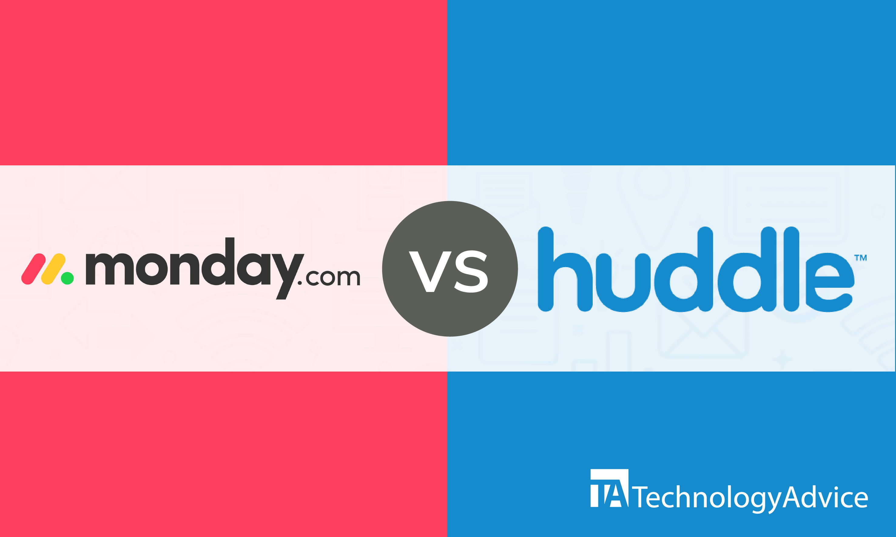 Monday Vs Huddle TechnologyAdvice