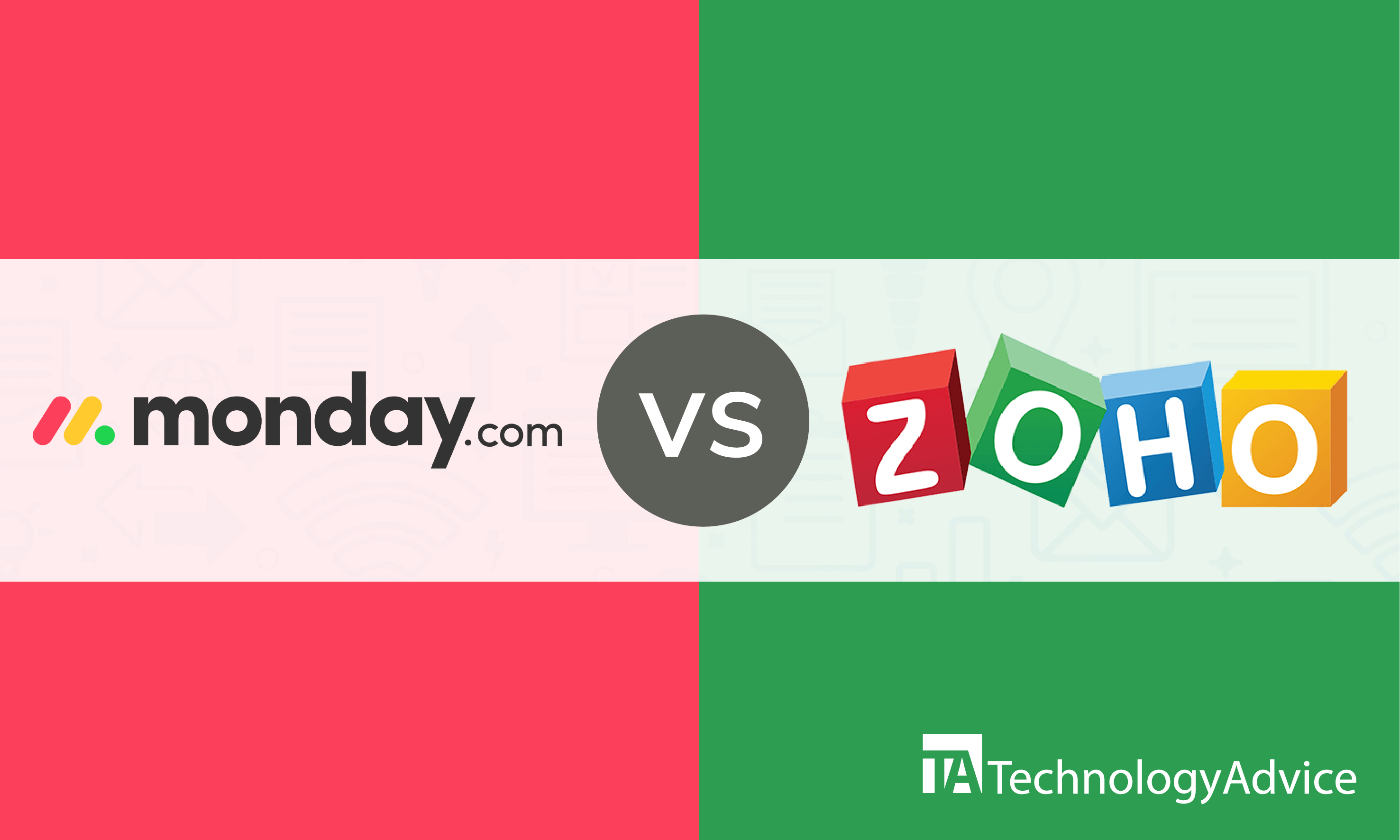 Monday Vs Zoho Projects TechnologyAdvice
