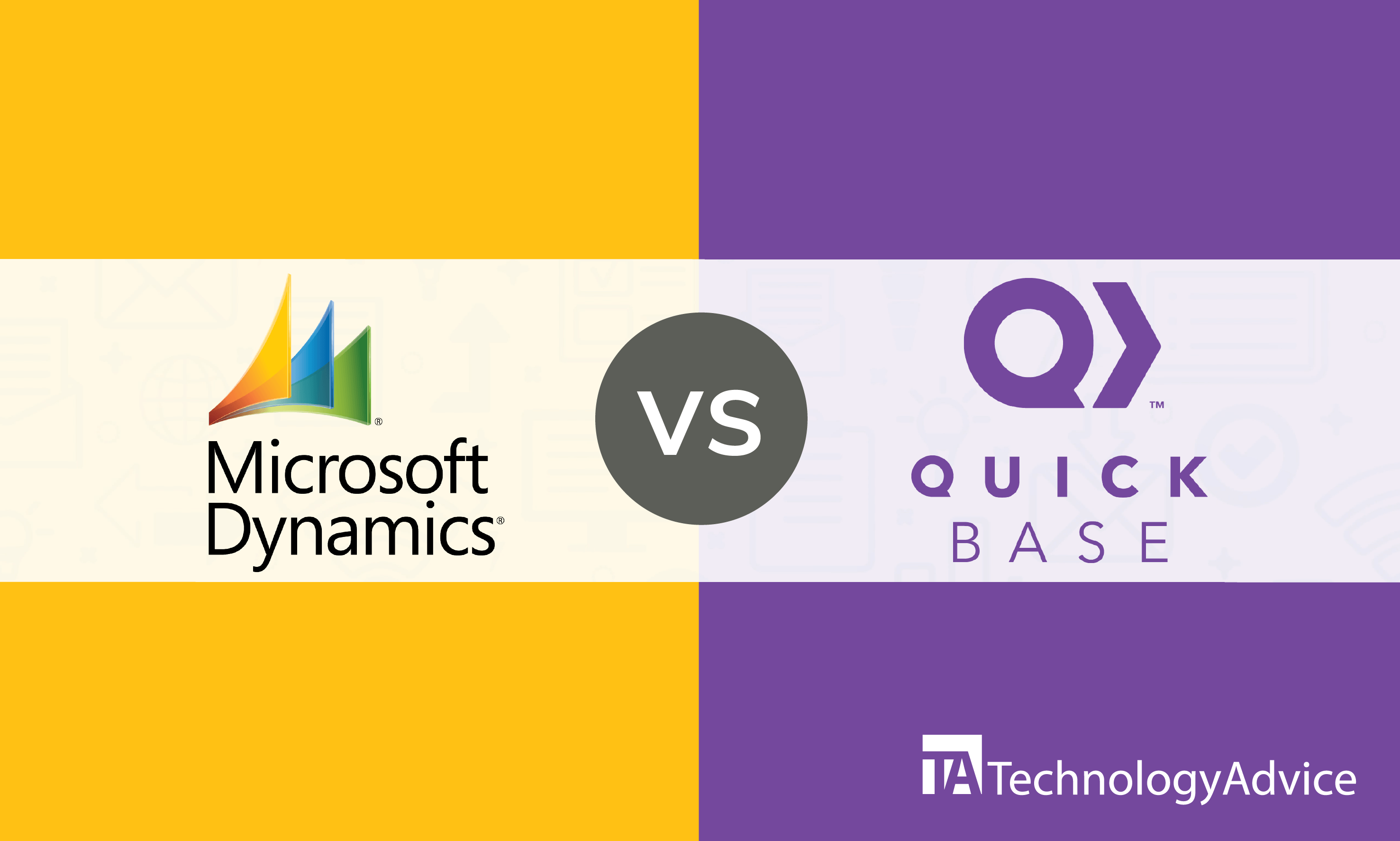 Microsoft Dynamics vs. Quick Base CRM | TechnologyAdvice
