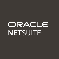 Oracle Netsuite ERP e logotipo do software de gerenciamento de inventário.