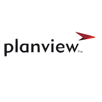 Planview logo.