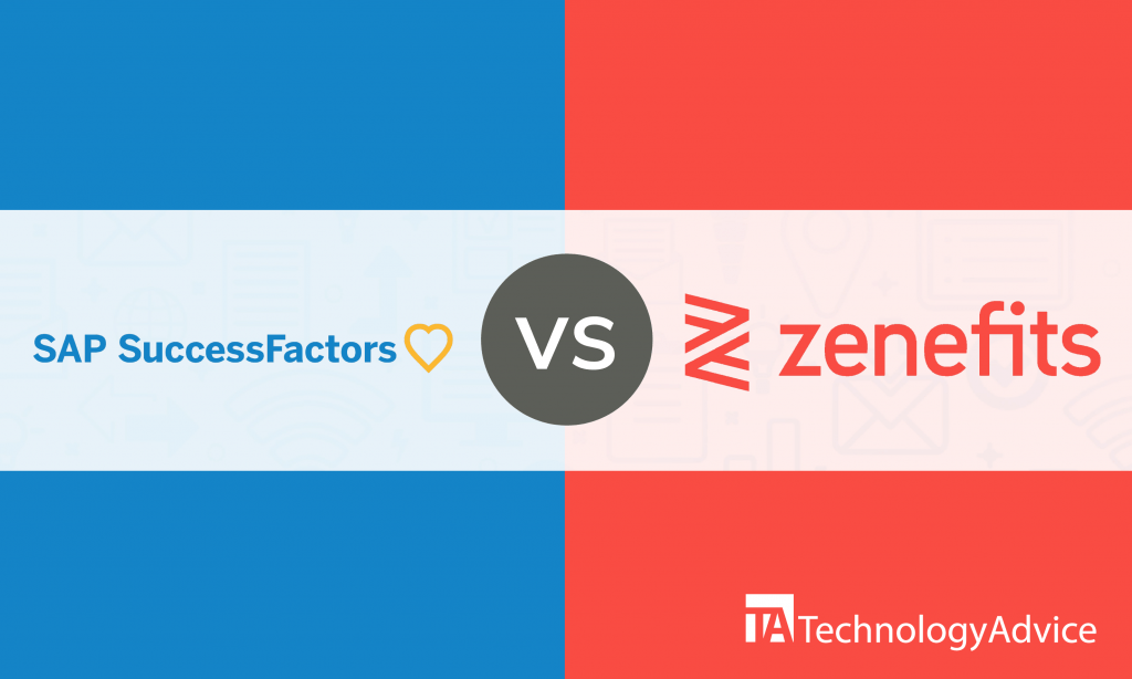 SAP SuccessFactors Vs Zenefits TechnologyAdvice