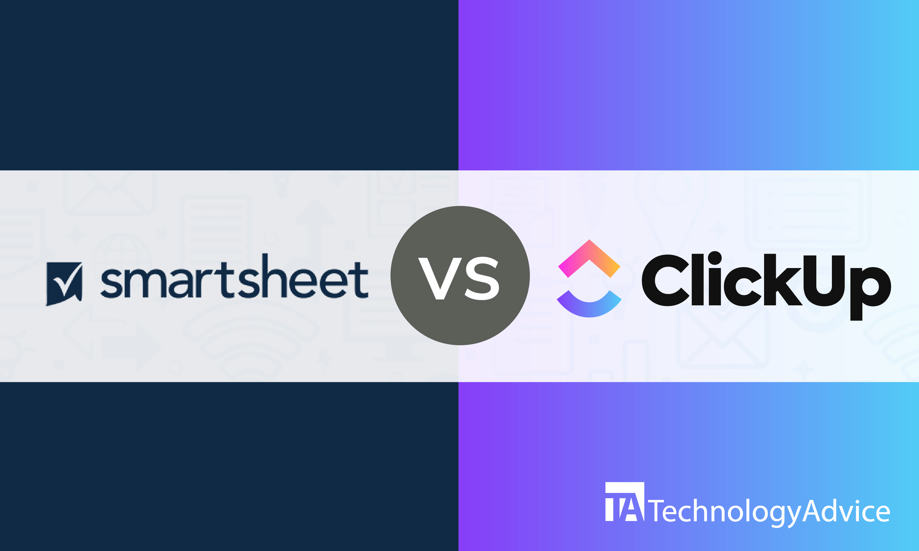 Smartsheet vs. ClickUp TechnologyAdvice
