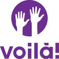 Voila! employee scheduling logo.