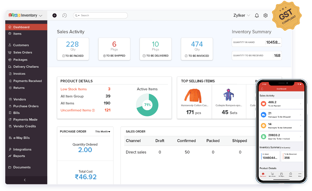 Inventory Management Software Examples