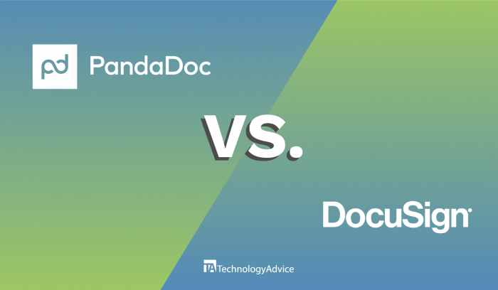 Pandadoc vs Docusign.