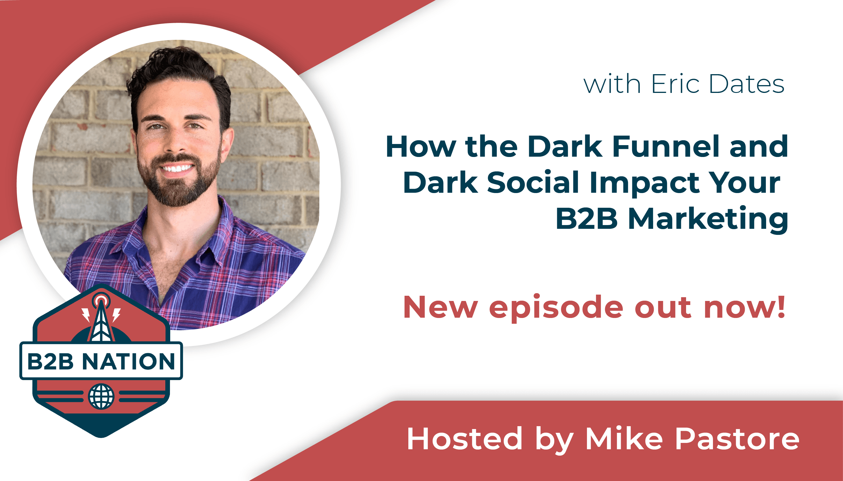 Eric Dates discusses the dark funnel and dark social on B2B Nation.