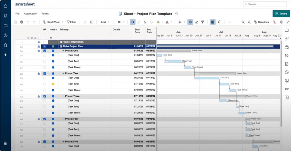 How to Use Smartsheet for Project Management 2023