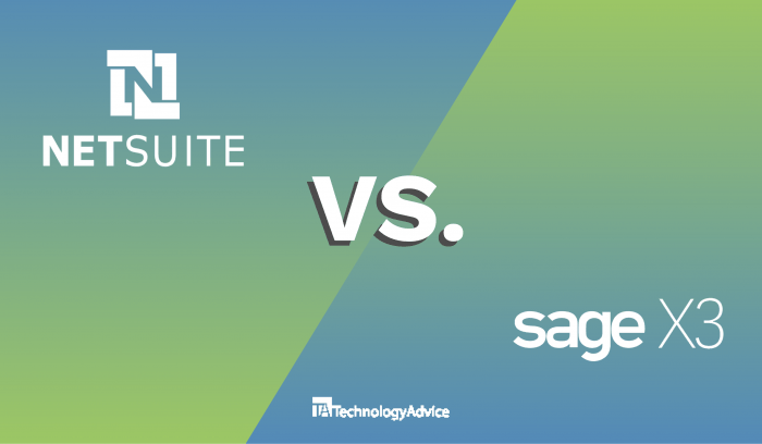 Compare ERP Business Software Platforms: NetSuite vs. Sage X3