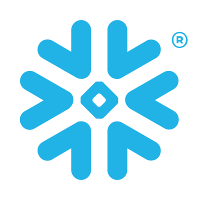 Snowflake logo.