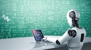 Ai sales robot using a crm in a classroom