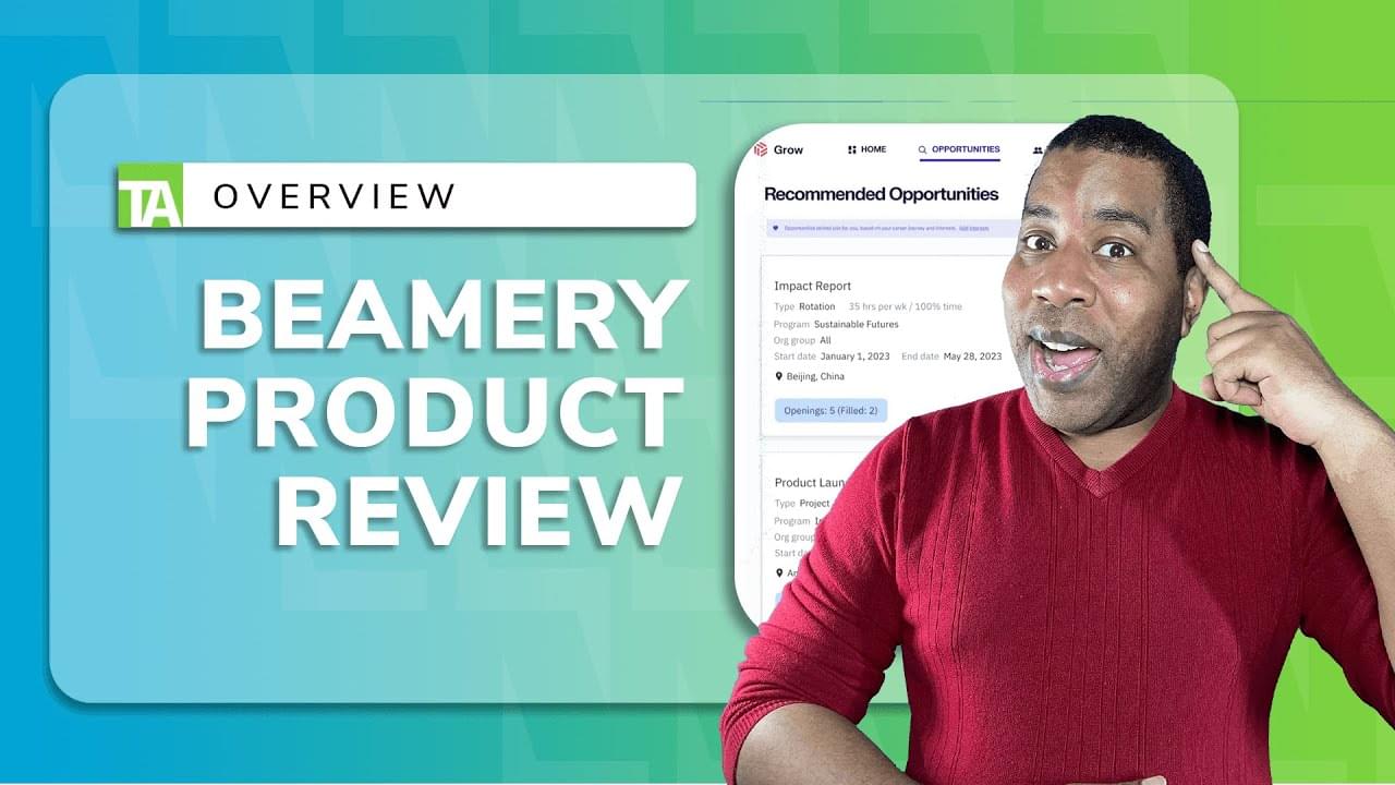 VIDEO Beamery Product Review 2023 TechnologyAdvice