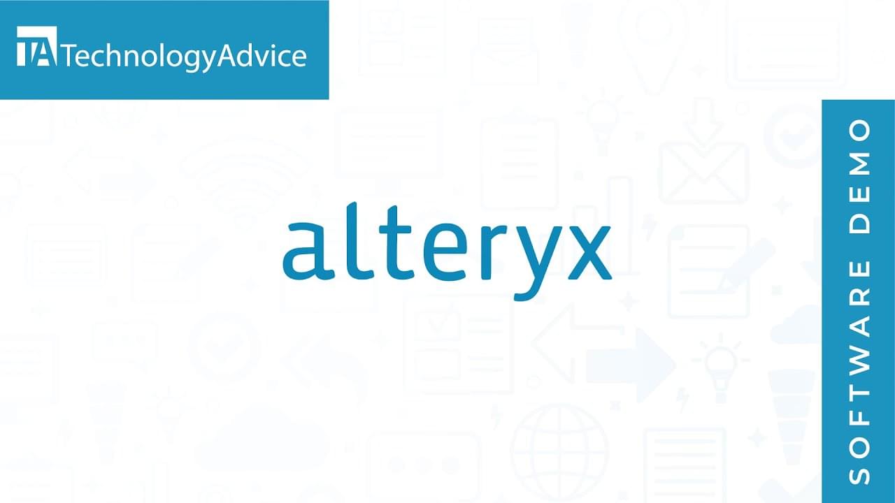 VIDEO: Alteryx Demo | TechnologyAdvice