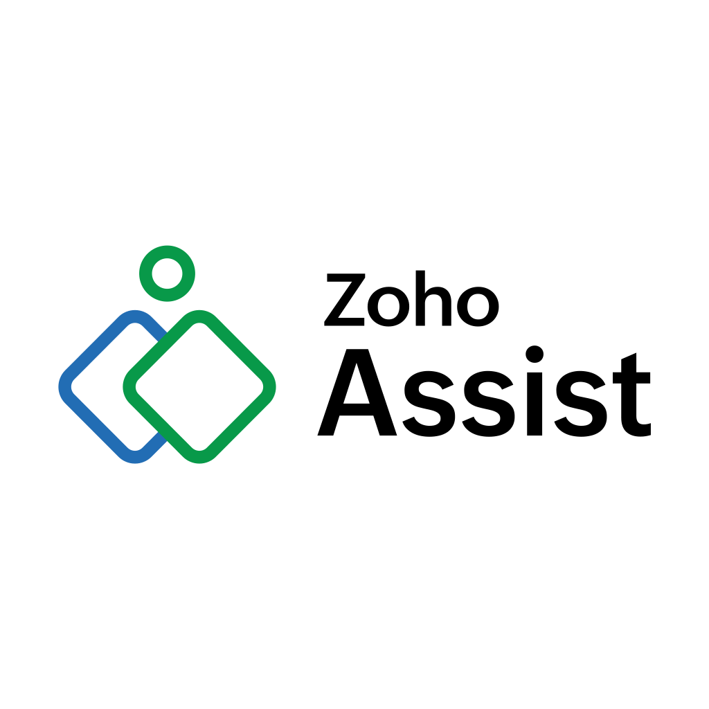 Zoho Assist logo.